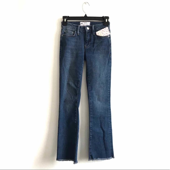 Free People Pants - Free People Frayed Cuff Everyday Jeans